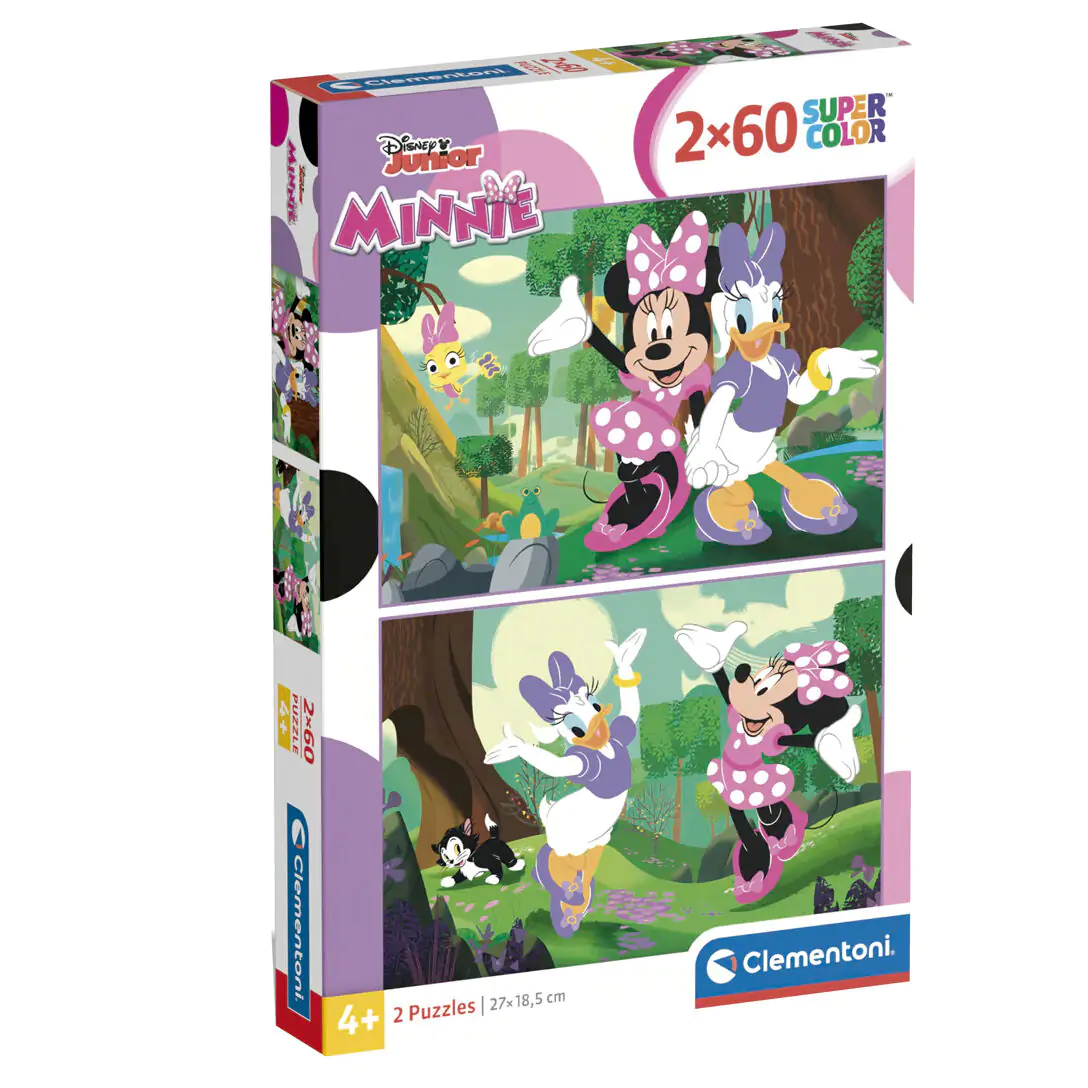 Disney Minnie puzzle 2x60 dílků fotografii produktu