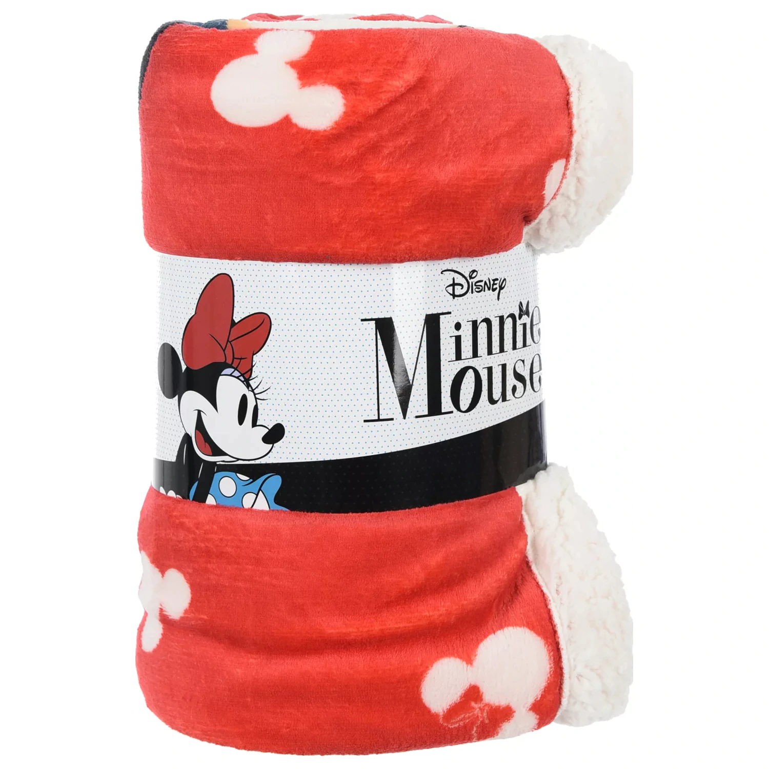 Disney Minnie Red sherpa deka 140x190 cm fotografii produktu