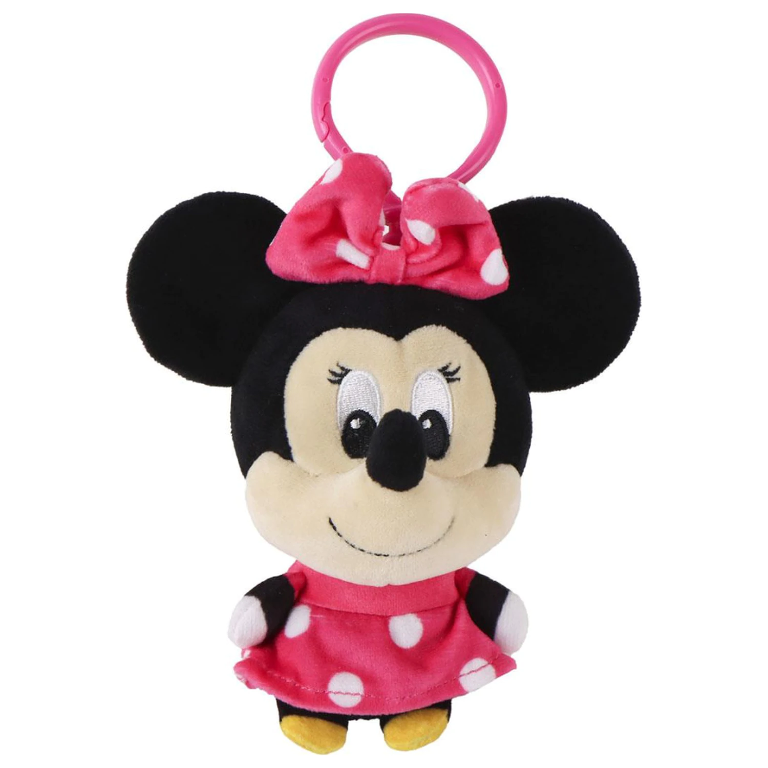 Disney Minnie Smile 3D plyšová figurka s věšákem, přívěsek na tašku 13 cm fotografii produktu