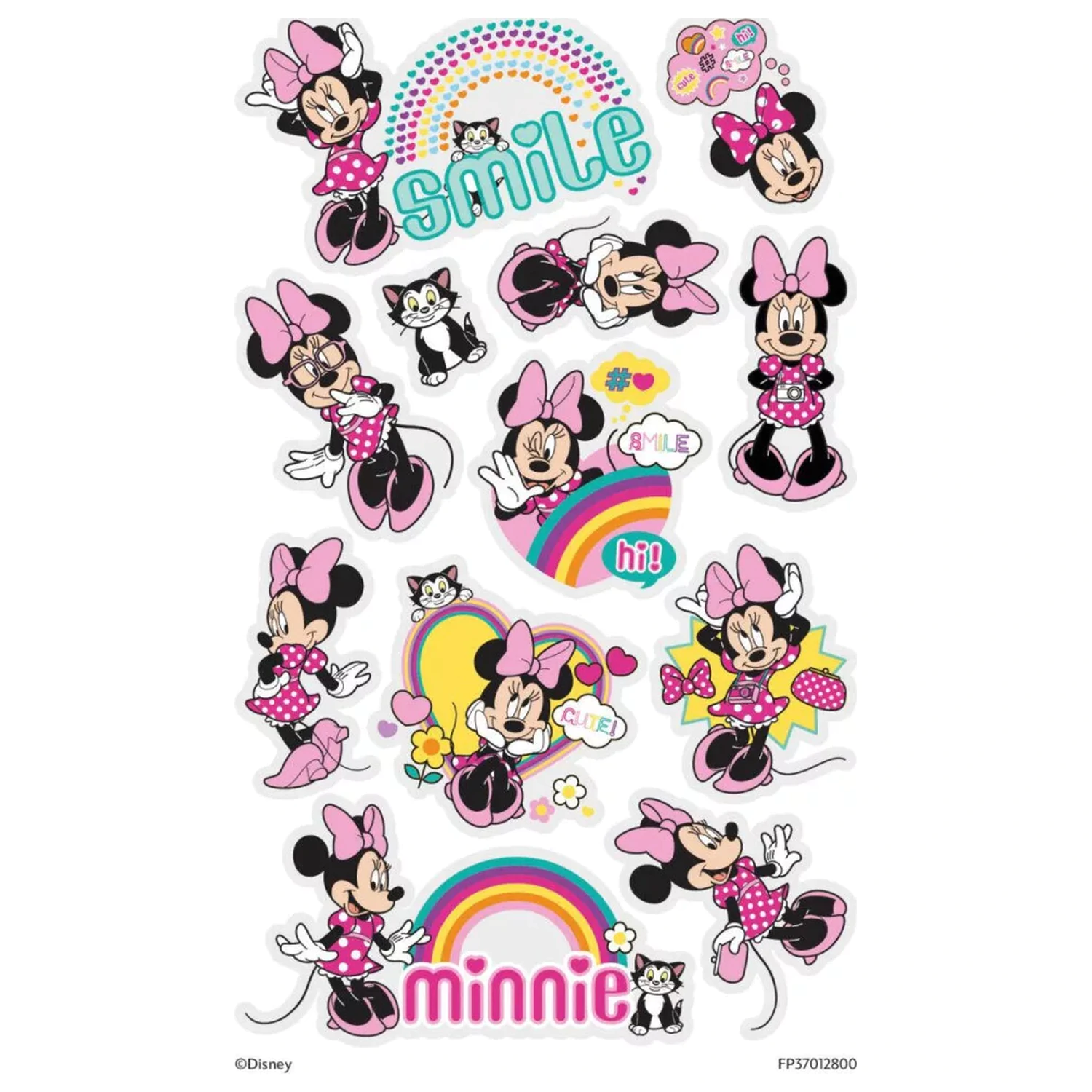 Disney Minnie Smile Tattoo 12 ks fotografii produktu