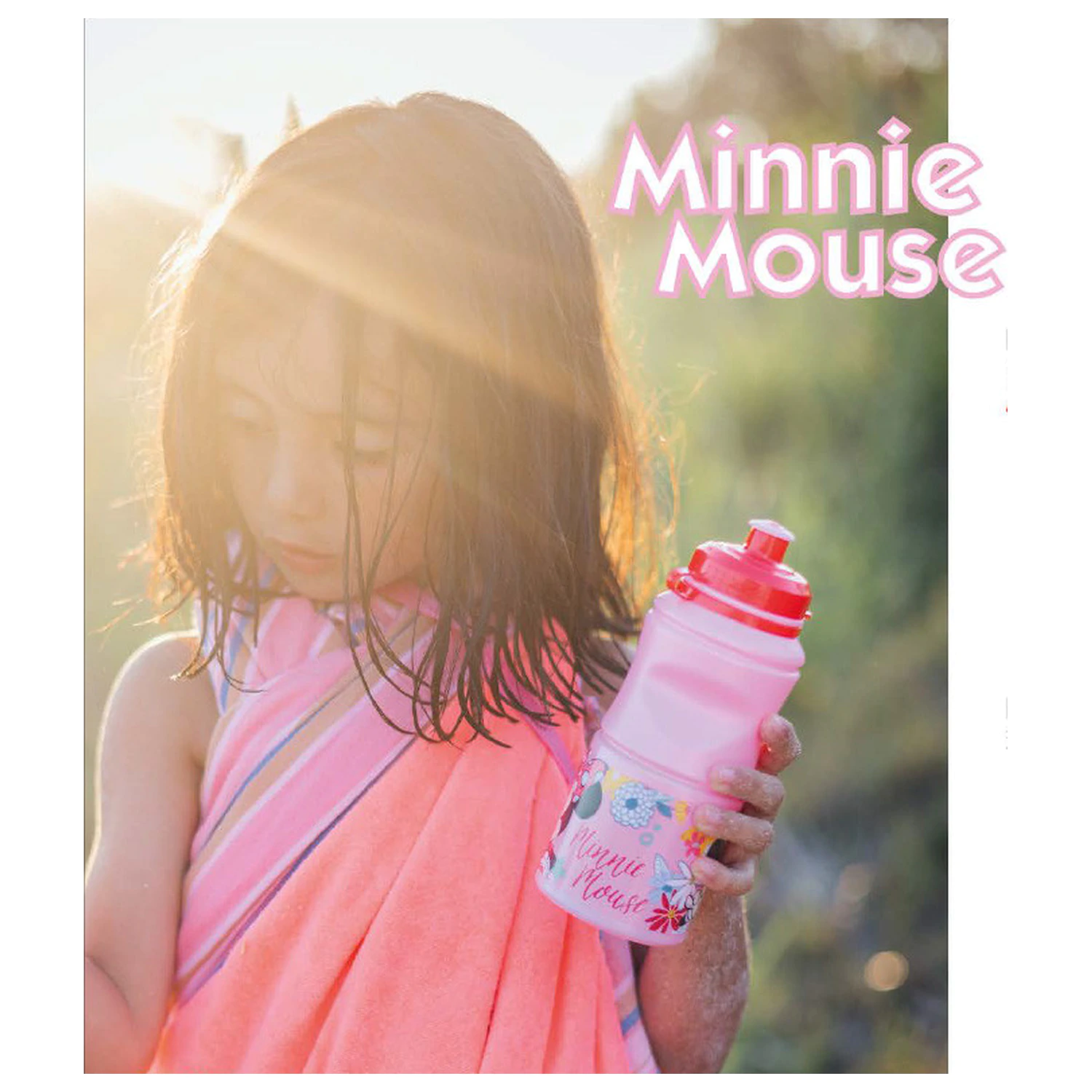 Disney Minnie Spring Hold plastová sportovní láhev 380 ml fotografii produktu
