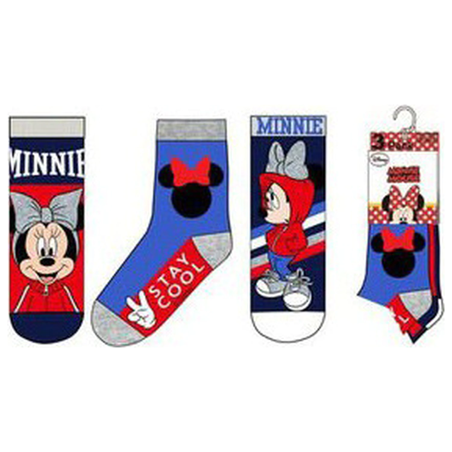 Disney Minnie Stay Cool dětské ponožky 27/30 fotografii produktu