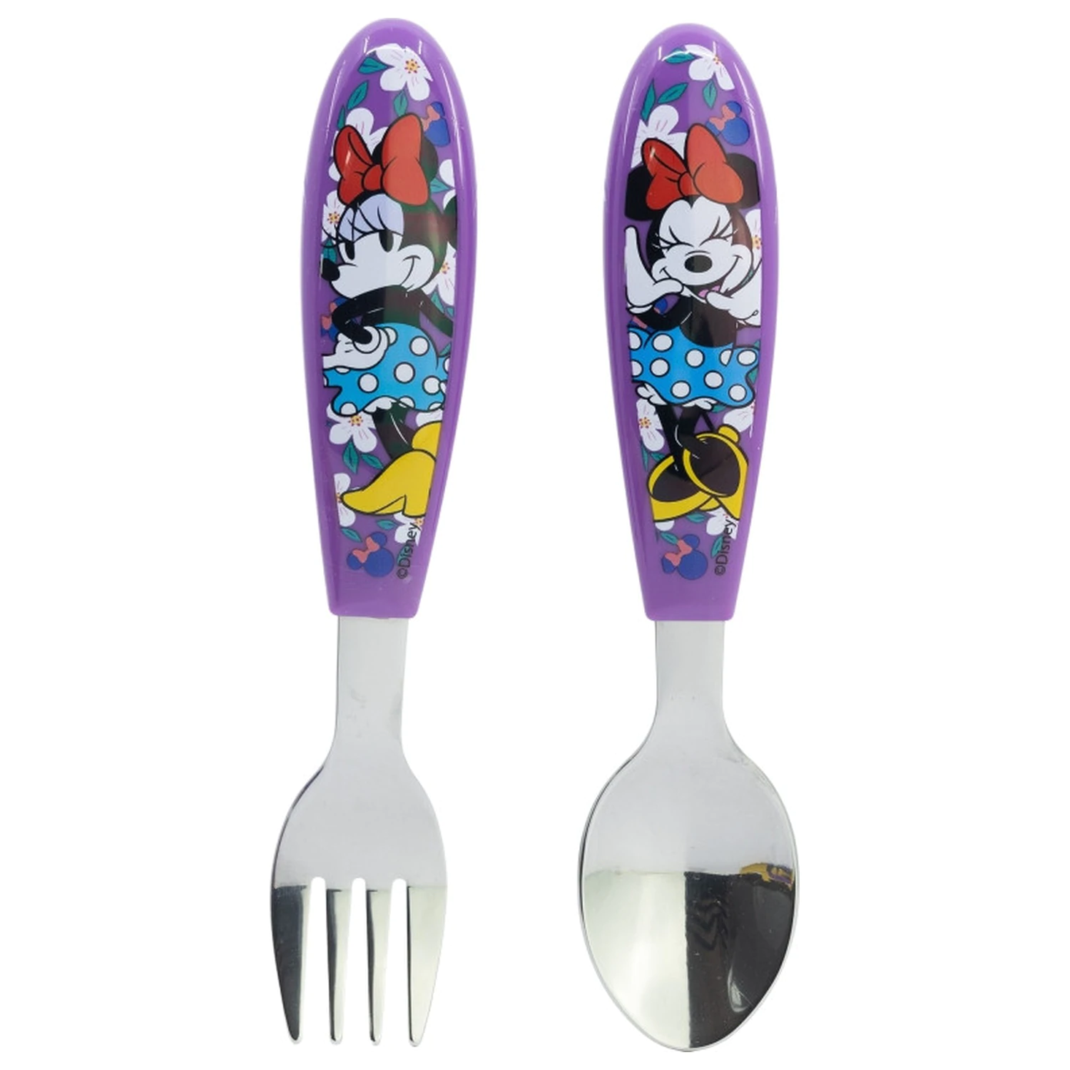 Disney Minnie Sunshine kovový ergonomický příborový set - 2 kusy fotografii produktu