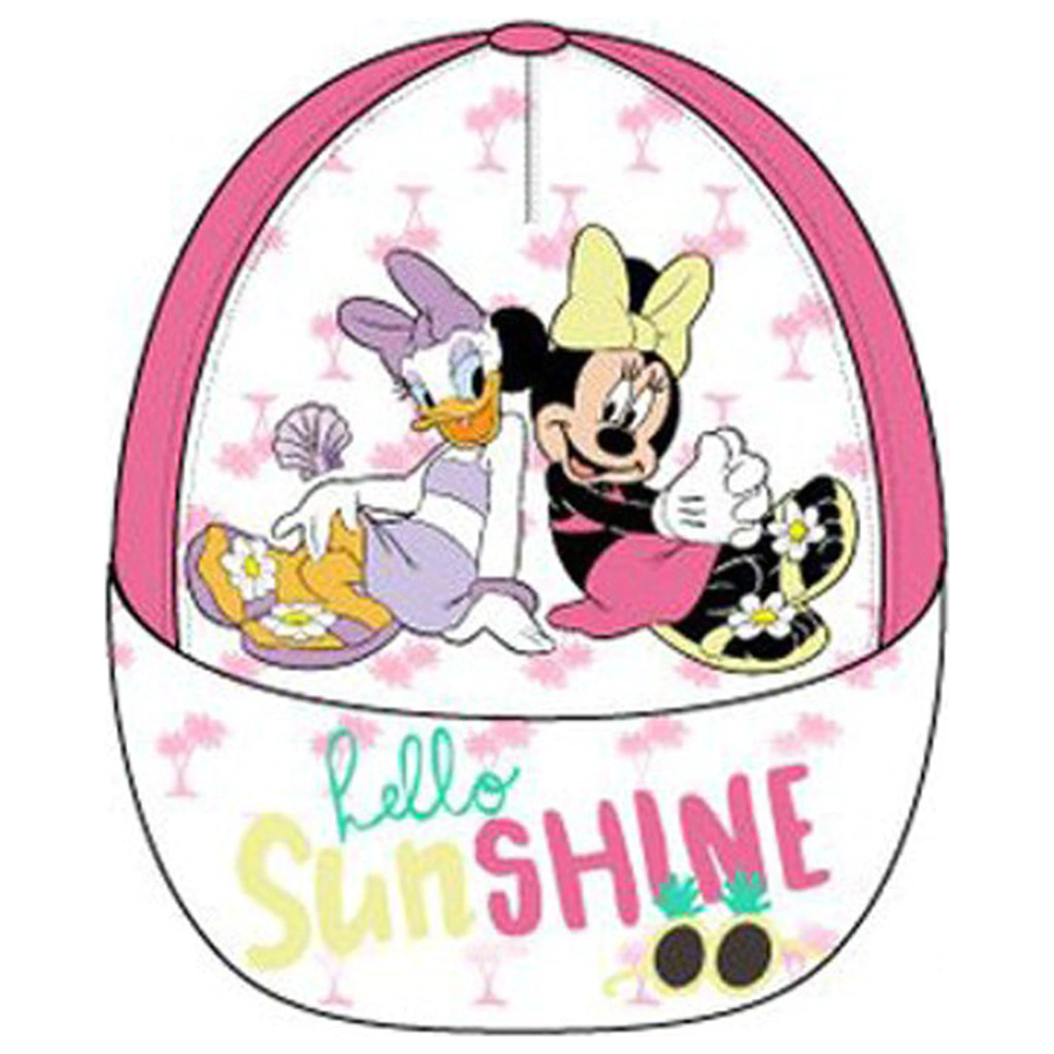 Disney Minnie Sunshine růžová dětská baseballová čepice 50 cm fotografii produktu