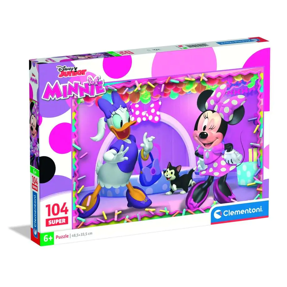 Disney Minnie super puzzle 104 dílků fotografii produktu