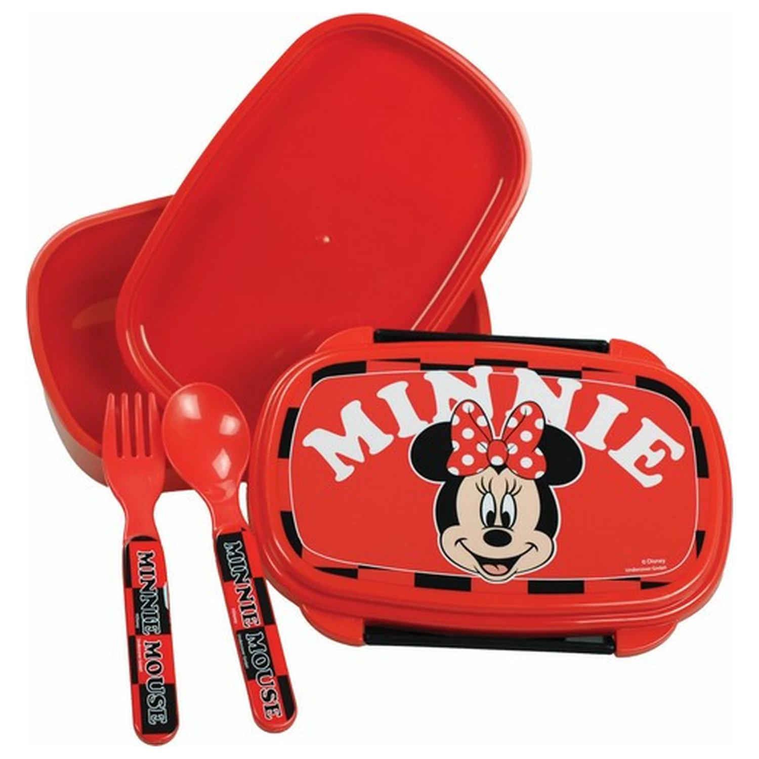 Disney Minnie Surf Sandwich Box + Sada příborů fotografii produktu