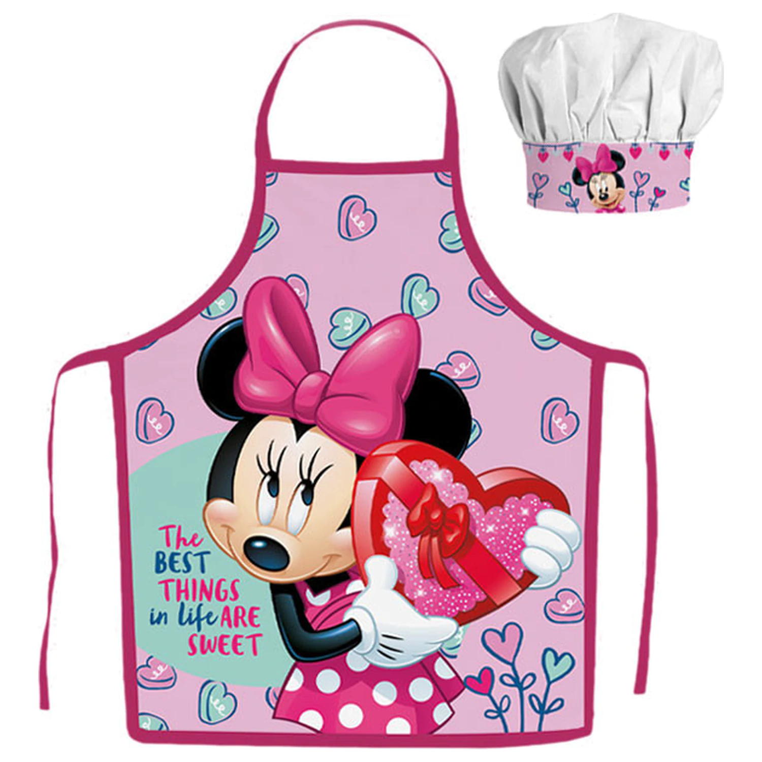 Disney Minnie Sweets dětská zástěra, sada 2 kusů fotografii produktu