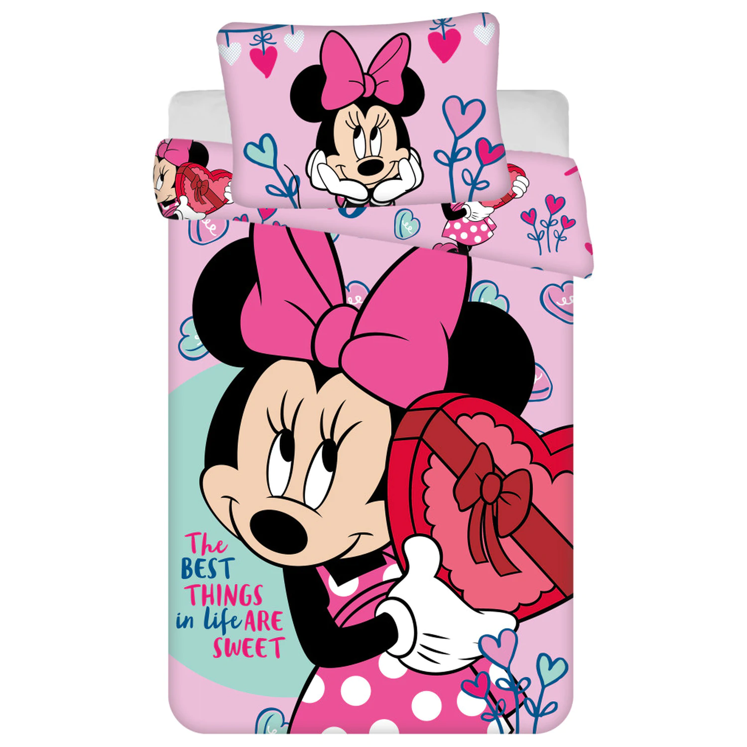 Disney Minnie Sweets Dětský, Předškolní povlak na peřinu fotografii produktu