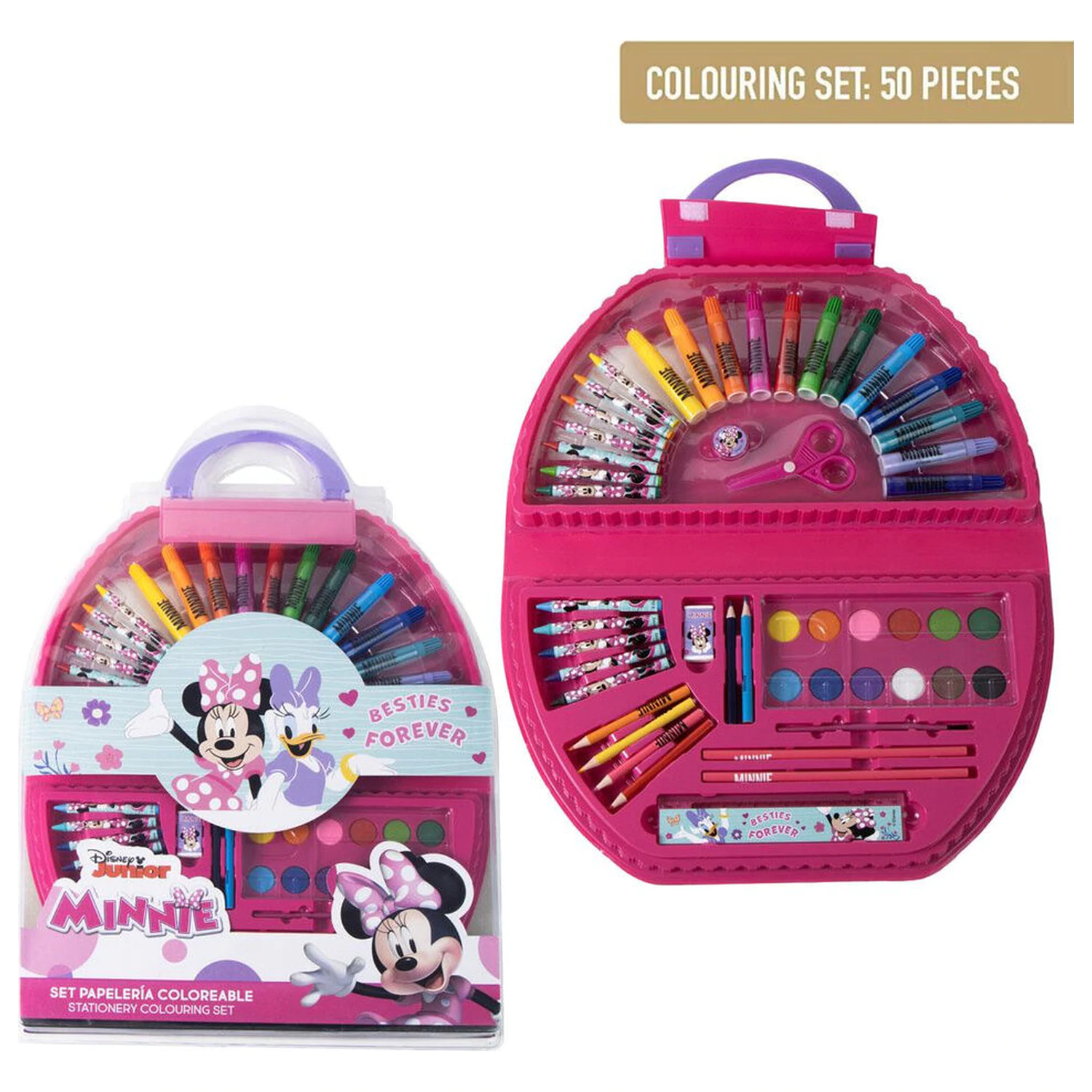 Disney Minnie papírnická sada omalovánek Colouring set fotografii produktu