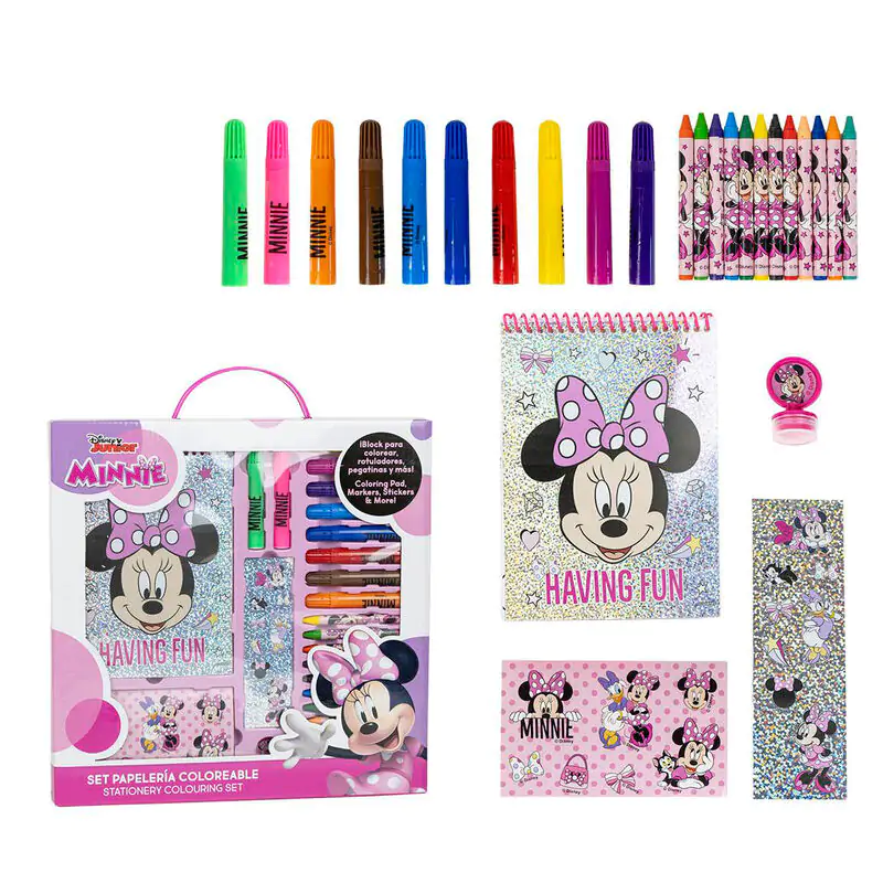 Disney Minnie colouring sada psacích potřeb k vybarvování fotografii produktu