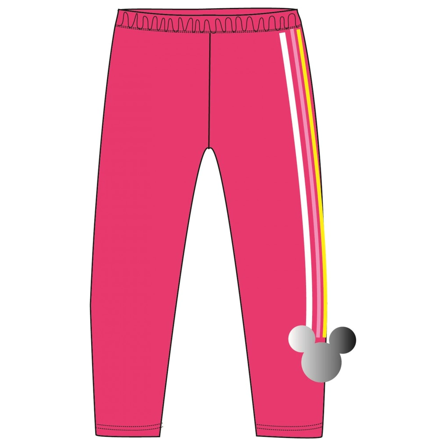 Disney Minnie Třpytivé lesklé dětské legíny 6 let / 116 cm fotografii produktu