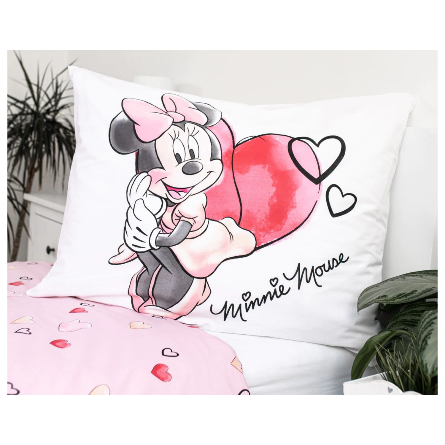 Disney Minnie Bílé povlečení na přikrývku fotografii produktu