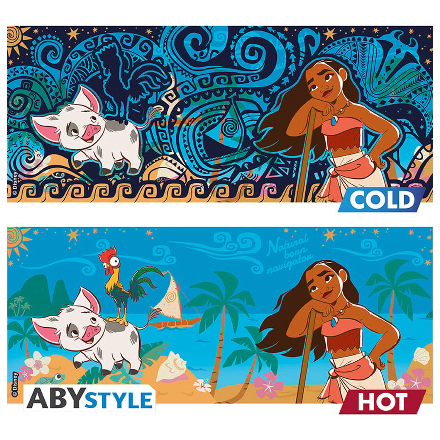 Disney Moana & Friends hrnek měnící barvu s teplem 460ml fotografii produktu