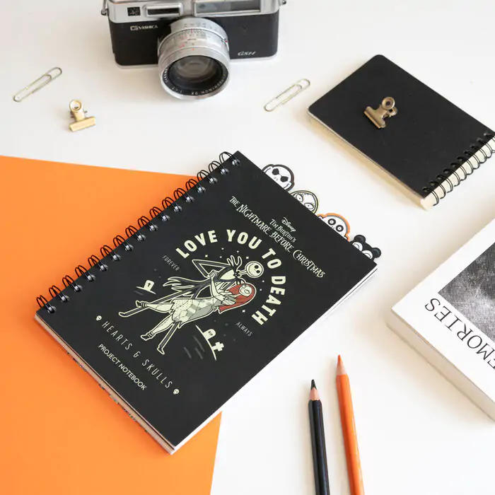 Disney Nightmare Before Christmas A5 zápisník fotografii produktu
