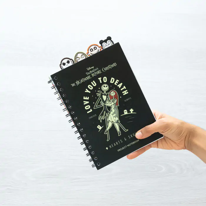 Disney Nightmare Before Christmas A5 zápisník fotografii produktu