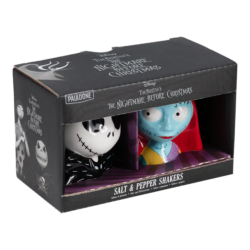 Disney Nightmare Before Christmas Jack & Sally sada slánky a pepřenky fotografii produktu