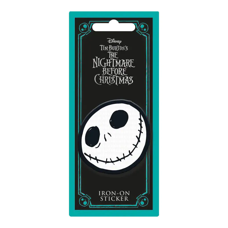 Disney Nightmare Before Christmas Jack Skellington vyšívaná nálepka fotografii produktu