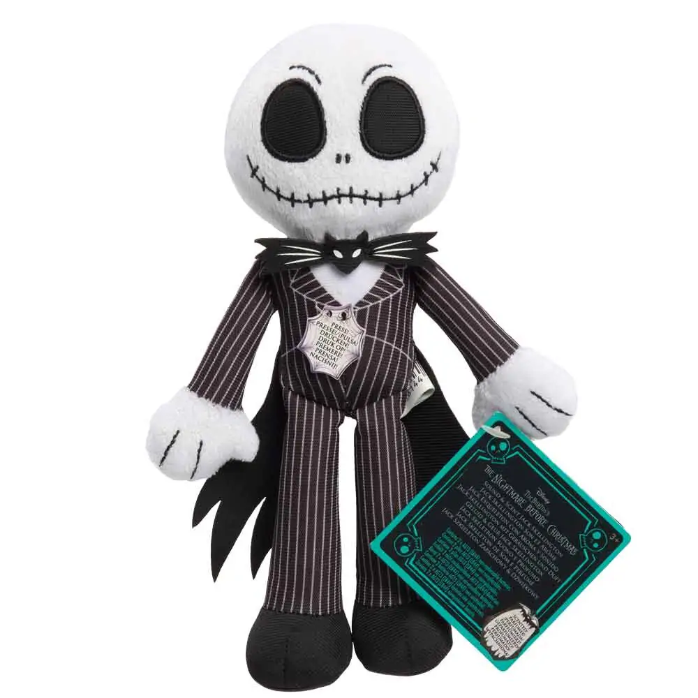Disney Nightmare Before Christmas Jack Skellington zvuková plyšová hračka fotografii produktu