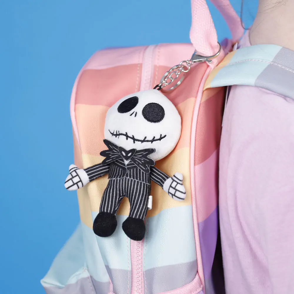 Disney Nightmare Before Christmas Jack Skellington plyšová klíčenka fotografii produktu