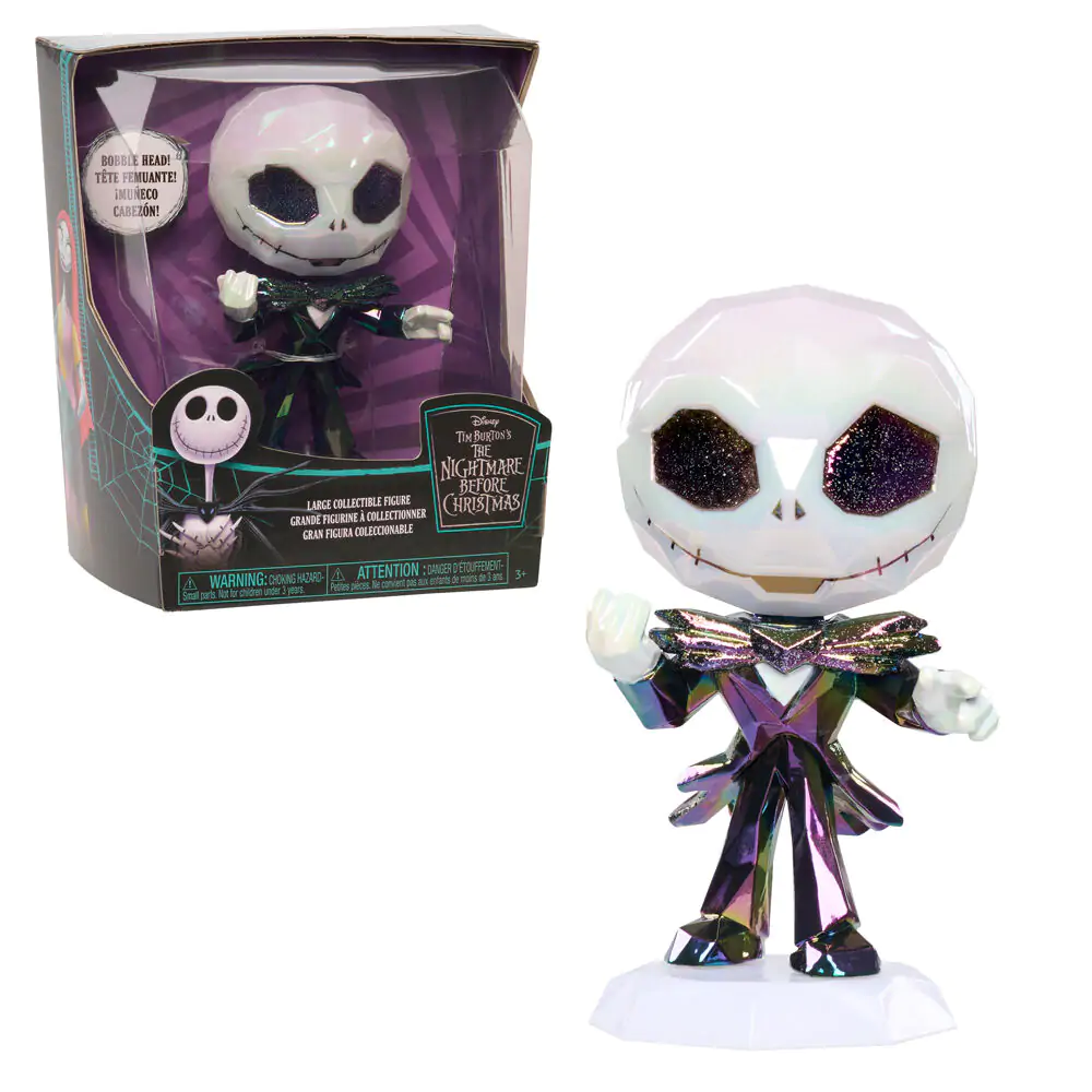 Disney Nightmare Before Christmas Jack Skelington kývající se hlava figurka fotografii produktu