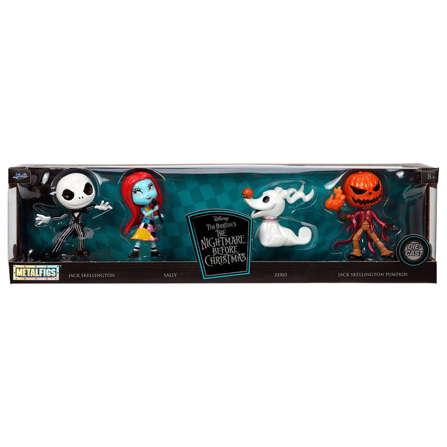 Disney Nightmare Before Christmas metalfigs balení 4 figurek 7cm fotografii produktu