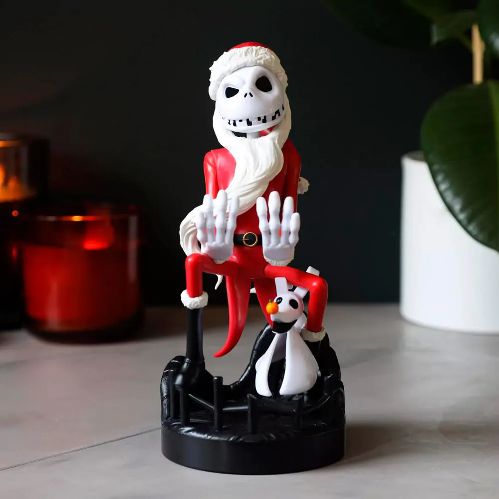 Disney Nightmare Before Christmas Santa Suit Jack clamping bracket Cable guy 20 cm fotografii produktu