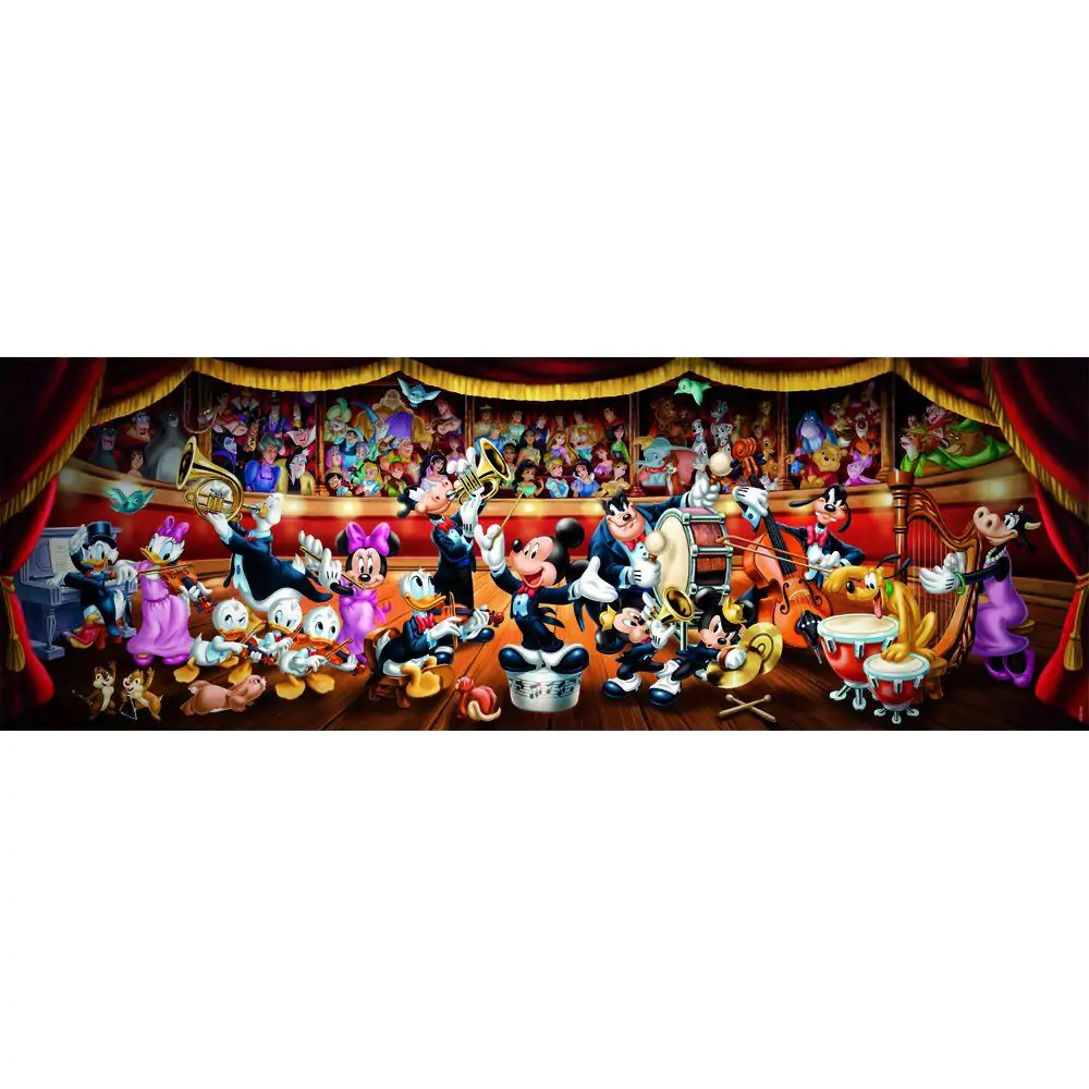 Disney Orchestra Panorama puzzle 1000 dílků fotografii produktu