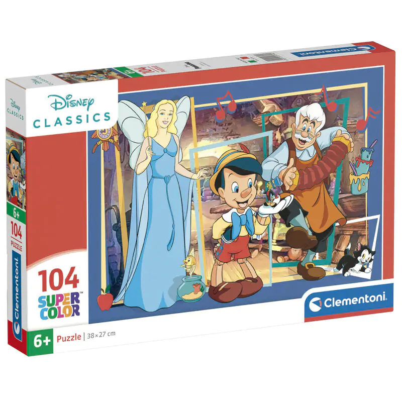 Disney Pinocchio puzzle 104 dílků fotografii produktu