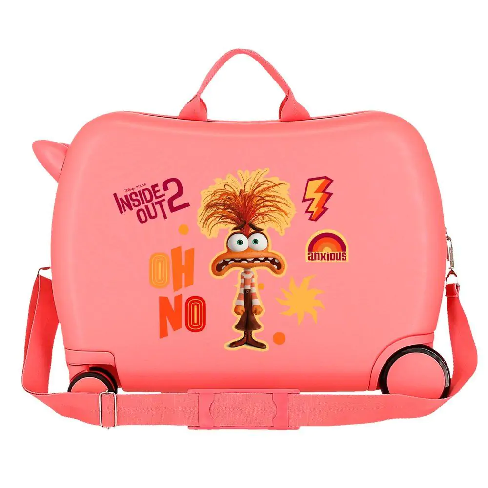 Disney Pixar V hlavě 2 Anxious ABS kufr 50 cm fotografii produktu