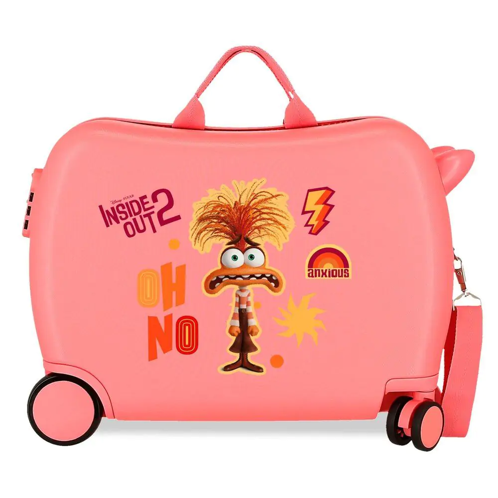 Disney Pixar V hlavě 2 Anxious ABS kufr 50 cm fotografii produktu