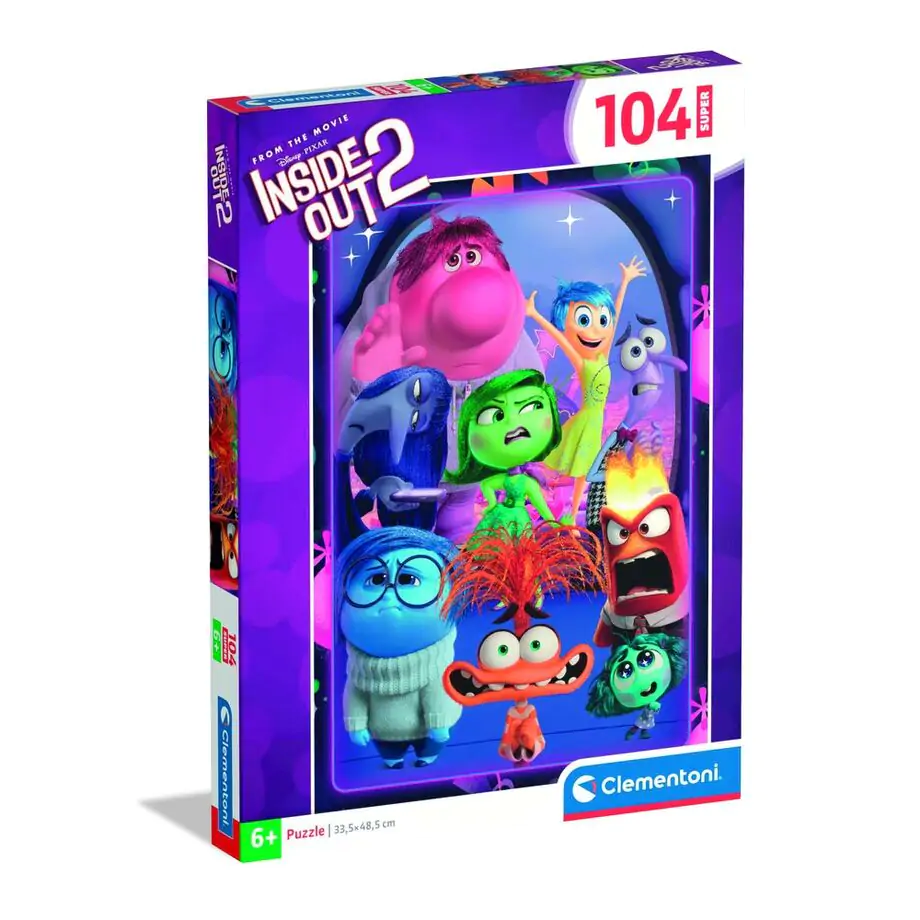 Disney Pixar Inside Out 2 super puzzle 104 dílků fotografii produktu