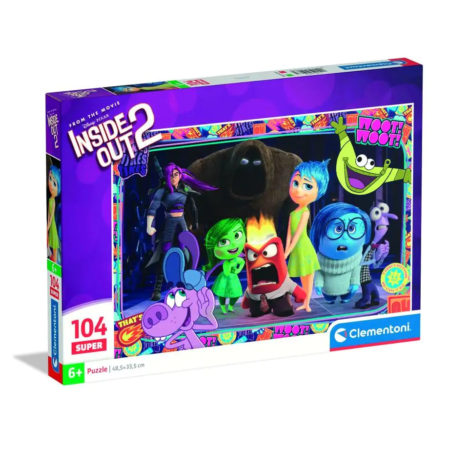 Disney Pixar Inside Out 2 super puzzle 104 dílků fotografii produktu