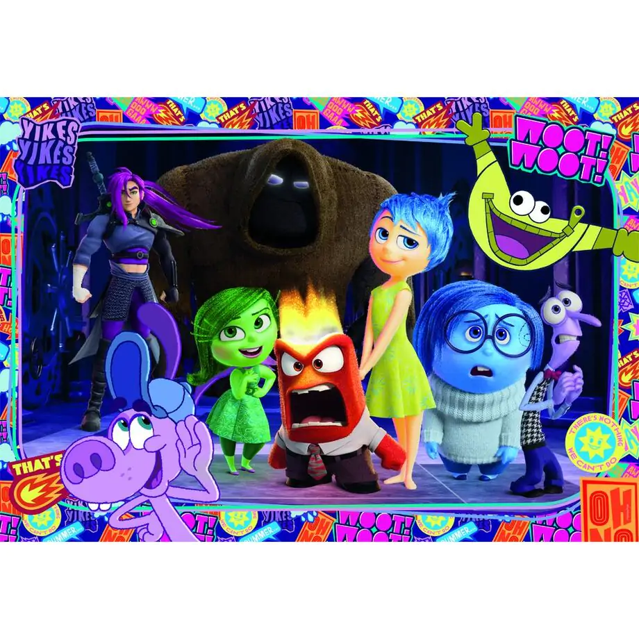 Disney Pixar Inside Out 2 super puzzle 104 dílků fotografii produktu