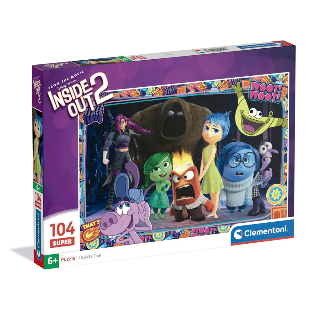 Disney Pixar Inside Out 2 super puzzle 104 dílků fotografii produktu