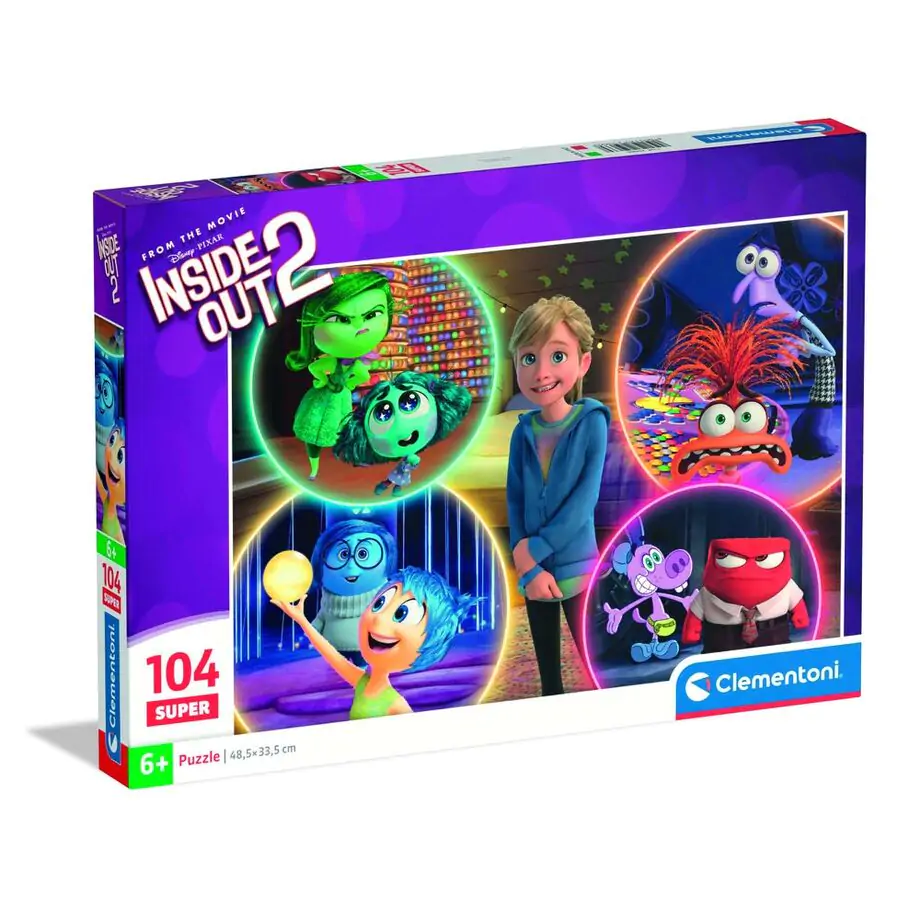 Disney Pixar Inside Out 2 super puzzle 104 dílků fotografii produktu