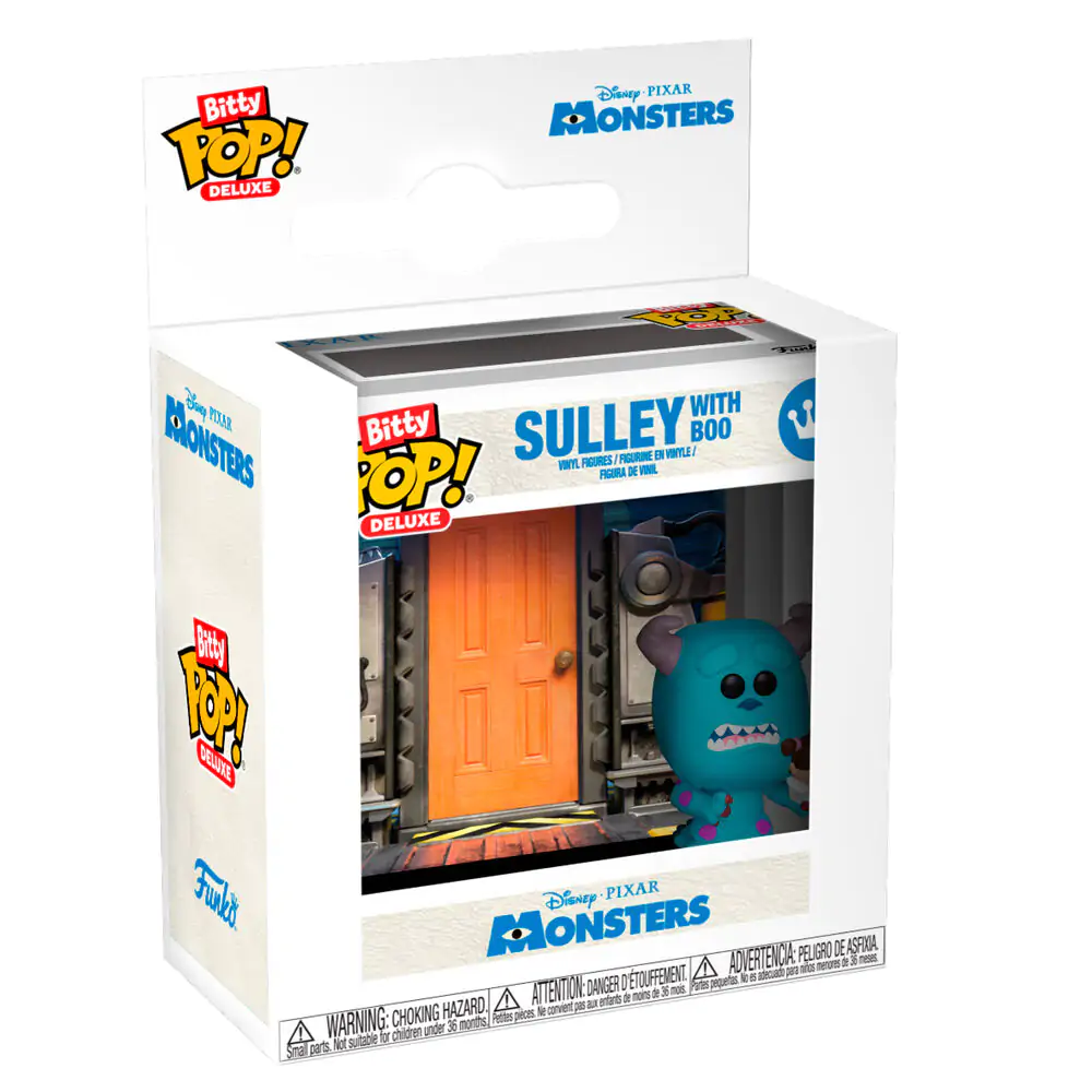 Disney Pixar Monsters Inc. Bitty Funko POP figurka Sulley s Boo fotografii produktu