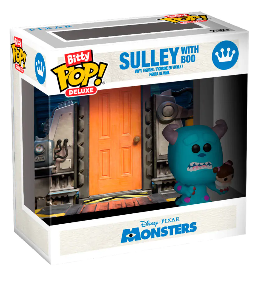 Disney Pixar Monsters Inc. Bitty Funko POP figurka Sulley s Boo fotografii produktu