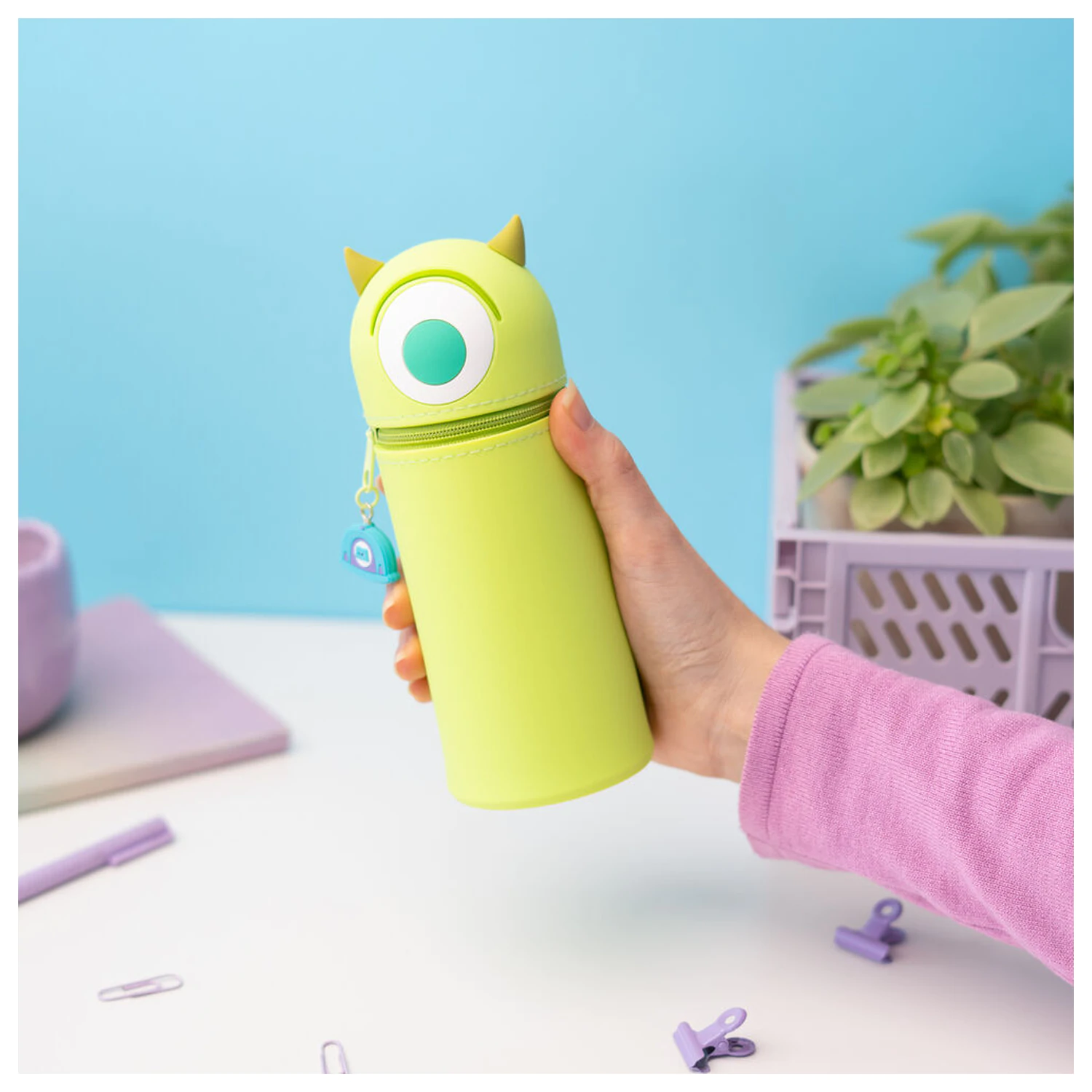 Disney Pixar Monstruos S.A Mike Wazowski 3D penál fotografii produktu