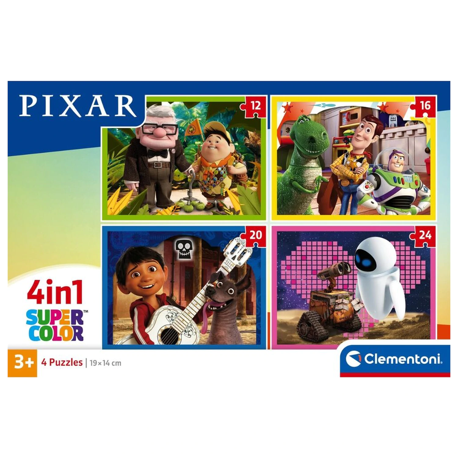 Disney Pixar puzzle 12-16-20-24 kusů fotografii produktu