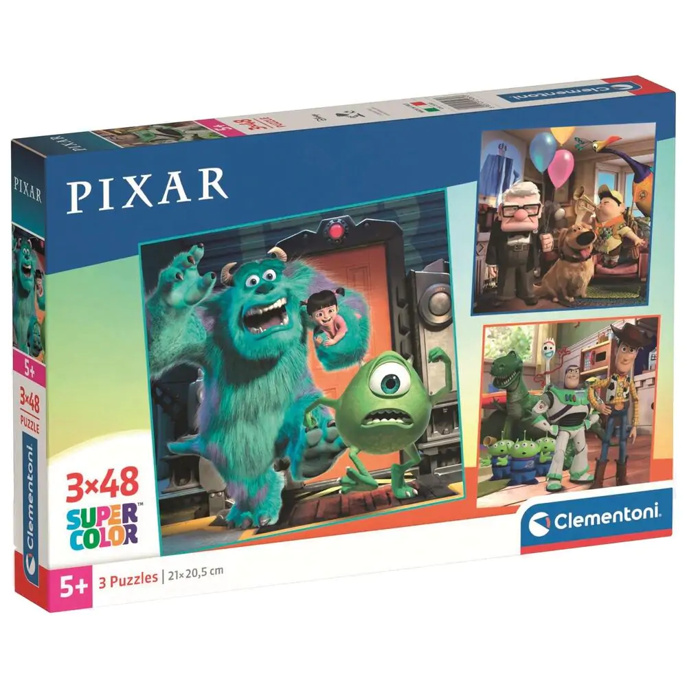Disney Pixar puzzle 3x48 dílků fotografii produktu