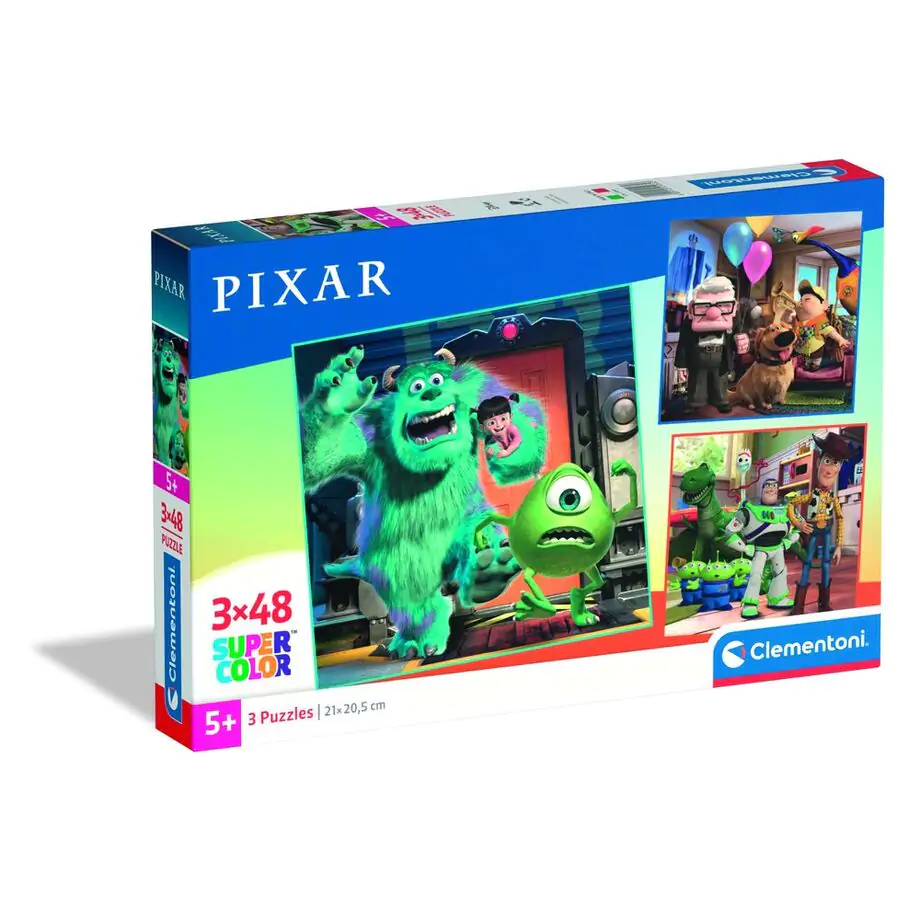 Disney Pixar puzzle 3x48 dílků fotografii produktu