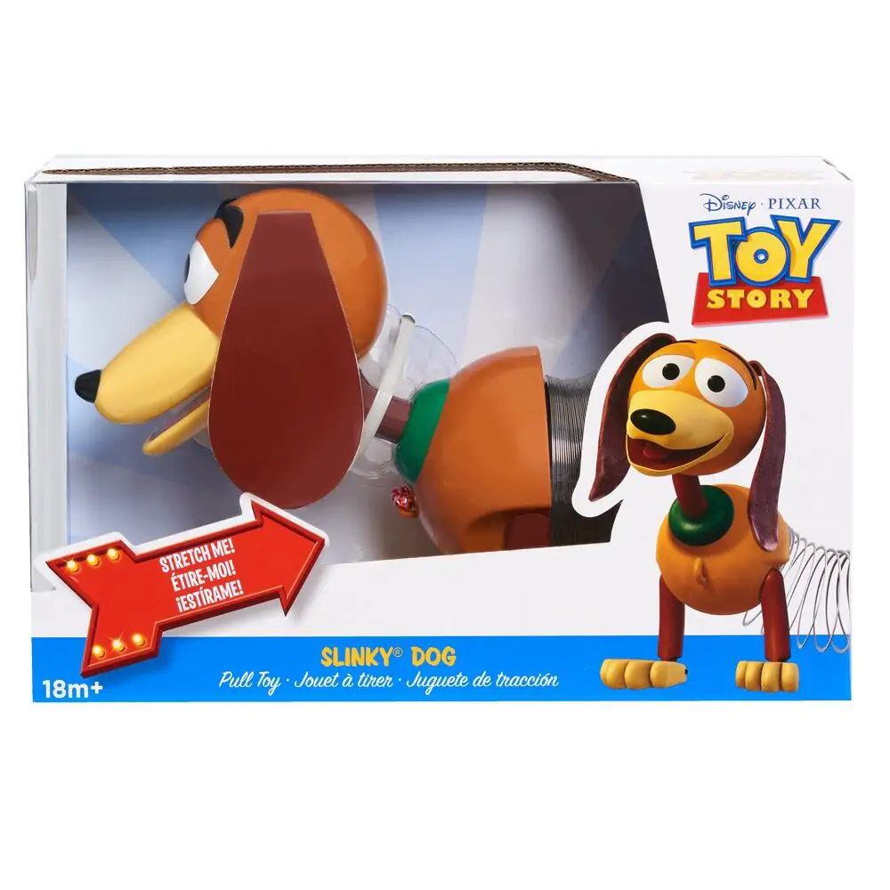 Disney Pixar Toy Story 4 Slinky dog natahovací pes fotografii produktu