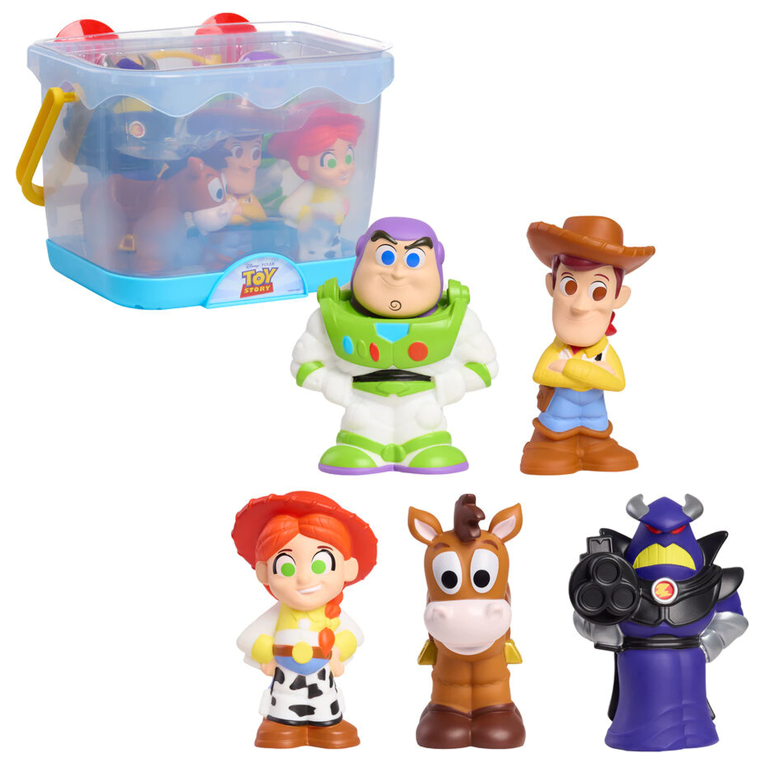 Disney Pixar Toy Story sada 5 koupelnových figurek fotografii produktu