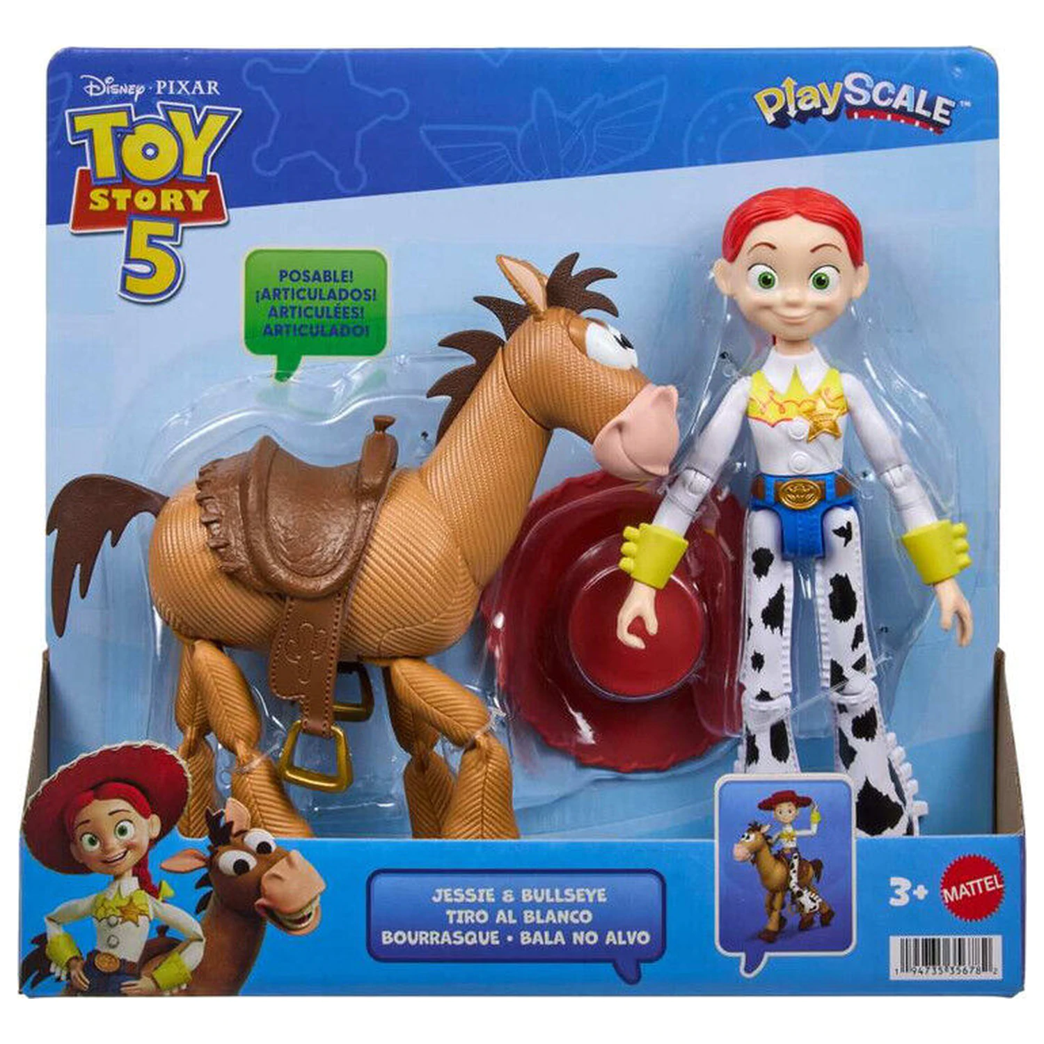 Disney Pixar Toy Story 5 figurky Jessie & Bullseye sada 2 figurek 18cm fotografii produktu