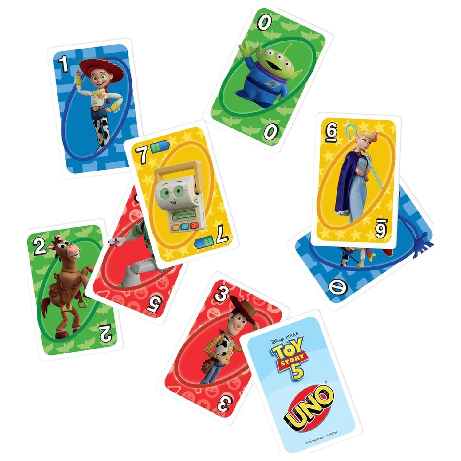 Disney Pixar Toy Story 5 UNO karetní hra fotografii produktu
