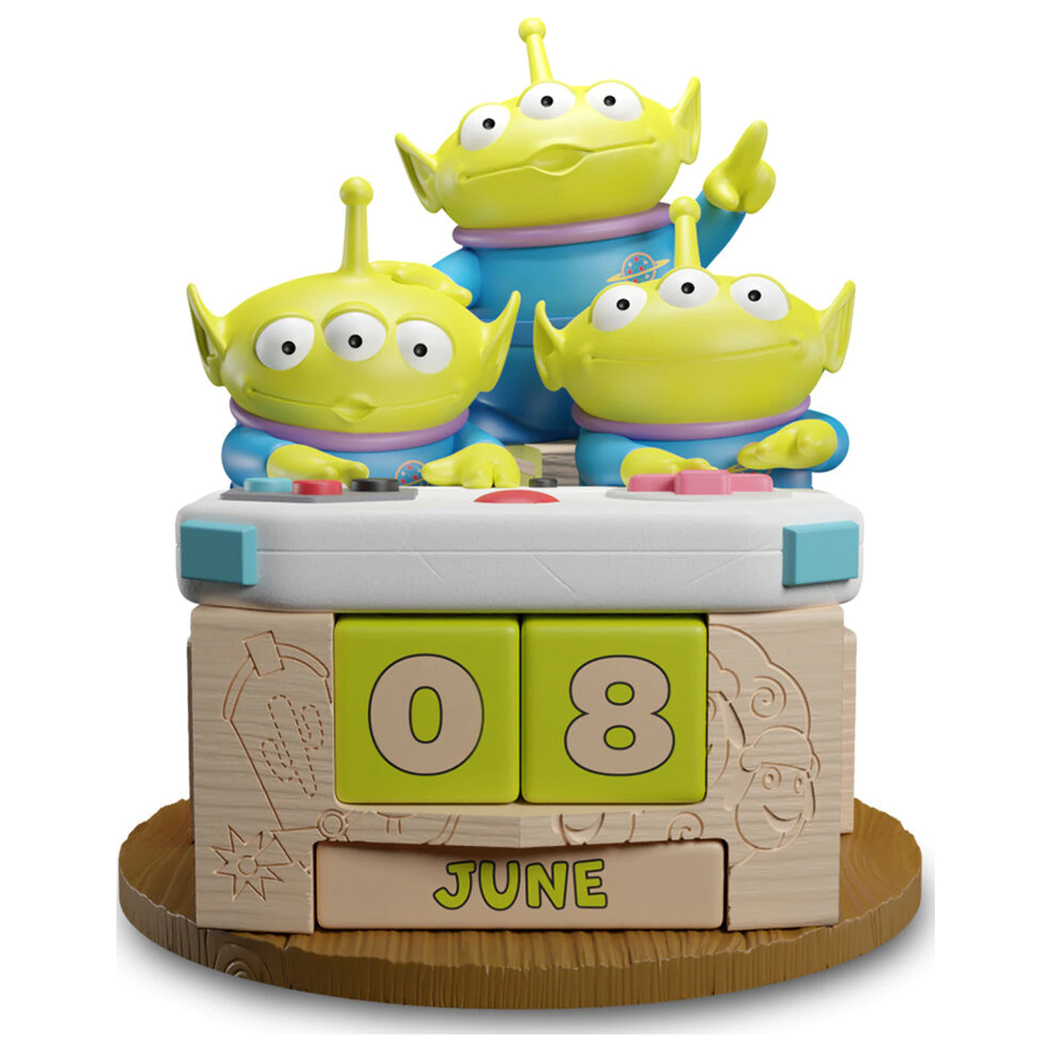 Disney Pixar Toy Story Alien 3D věčný kalendář fotografii produktu