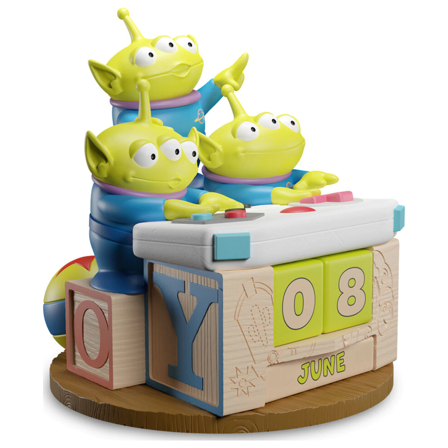 Disney Pixar Toy Story Alien 3D věčný kalendář fotografii produktu