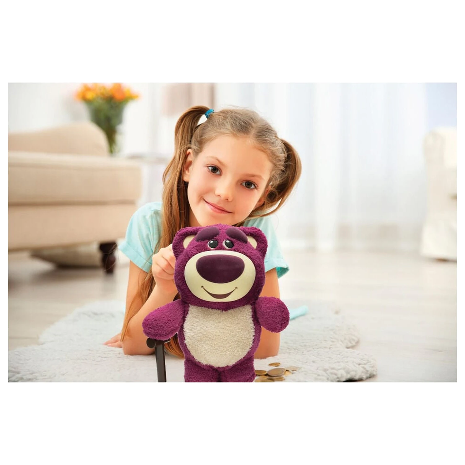 Disney Pixar Toy Story Lotso elektronická pokladnička fotografii produktu