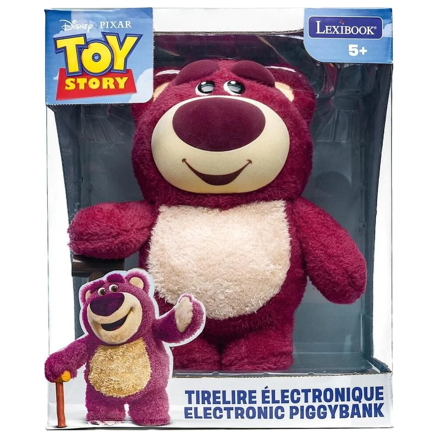 Disney Pixar Toy Story Lotso elektronická pokladnička fotografii produktu