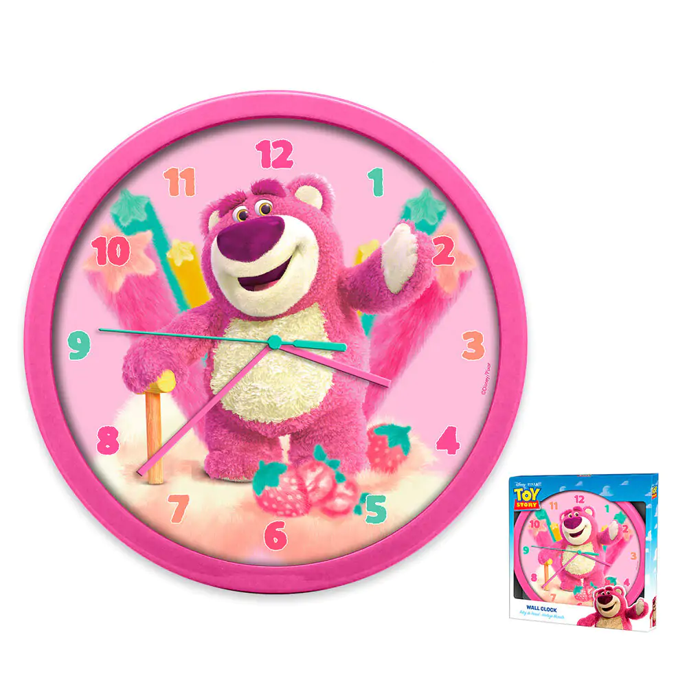 Disney Pixar Toy Story Lotso Nástěnné hodiny fotografii produktu